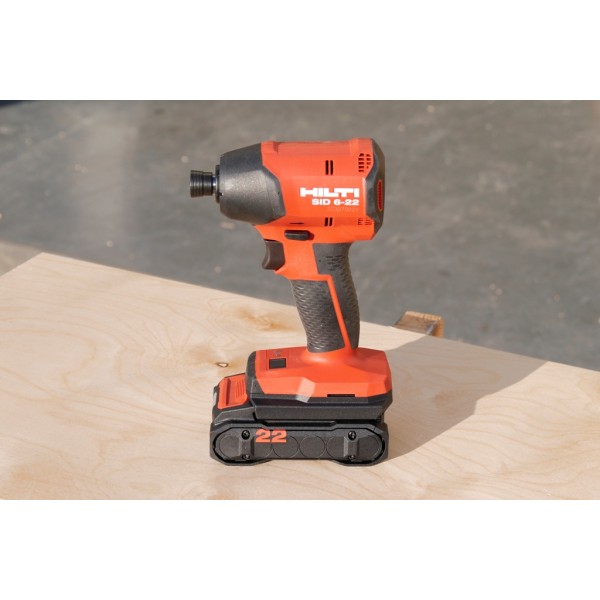 Akumuliatorinis smūginis gręžtuvas–suktuvas Hilti SID 6-22